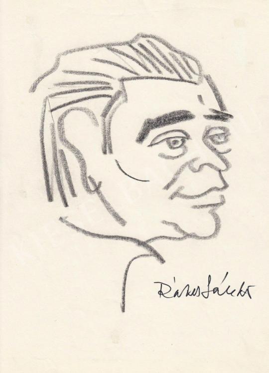 Eladó  Rózsahegyi György - Rákos Sándor költő portréja festménye