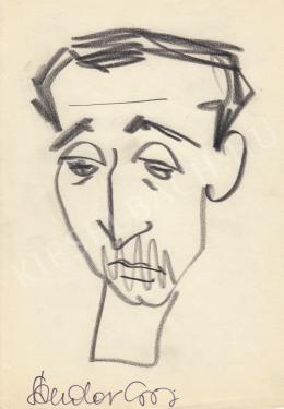  Rózsahegyi, György - Portrait of György Sándor Writer, Poet 