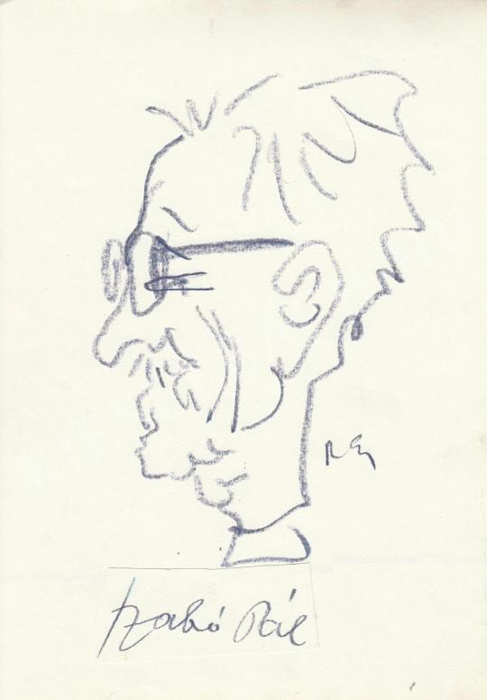 Eladó  Rózsahegyi György - Szabó Pál regényíró, politikus portréja festménye