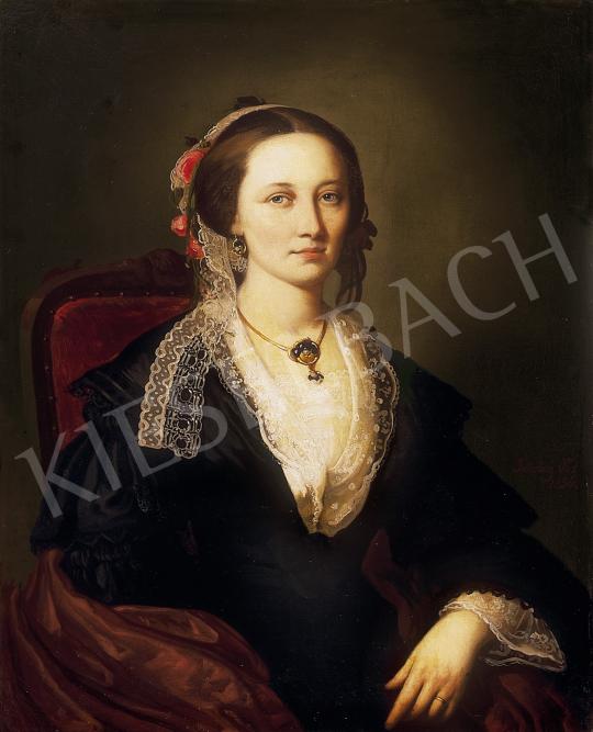  Jakobey, Károly - Wife of the painter | 11th Auction auction / 157 Lot
