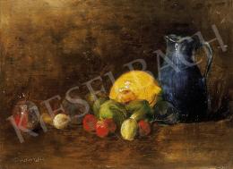  Karlovszky, Bertalan - Still life of table 