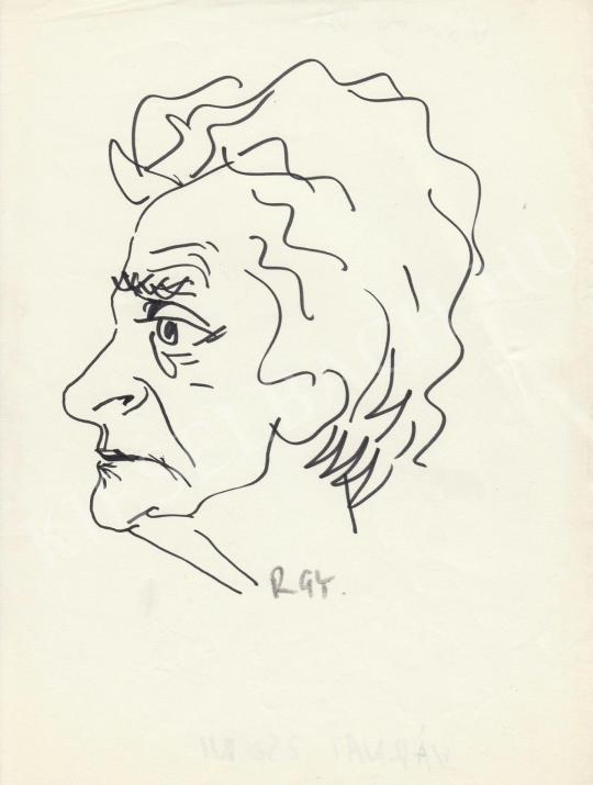 For sale  Rózsahegyi, György - Portrait of Zseni Várnai Poet 's painting