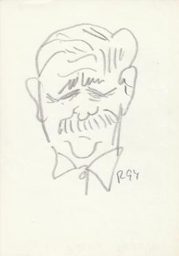  Rózsahegyi, György - Portrait of Péter Veres Writer, Politician 