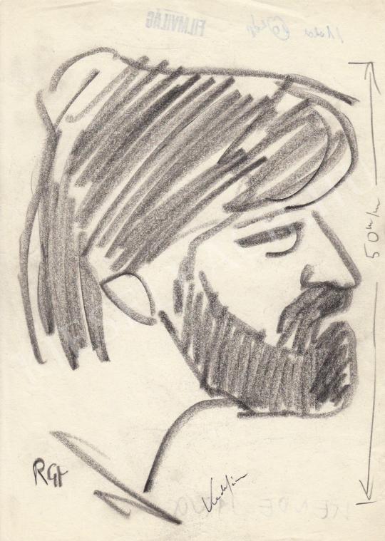  Rózsahegyi, György - Portrait of János Kende Camera-man painting