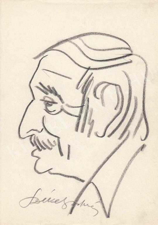  Rózsahegyi, György - Portrait of István Székely Director painting