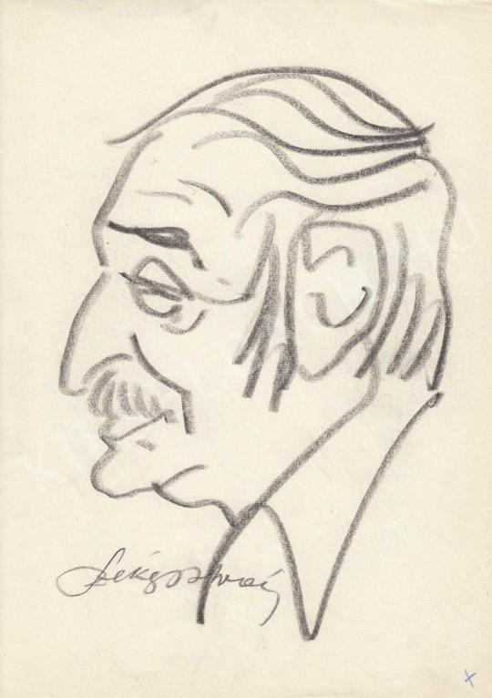 For sale  Rózsahegyi, György - Portrait of István Székely Director 's painting
