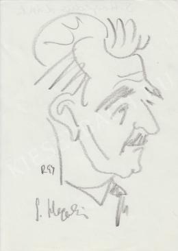  Rózsahegyi, György - Portrait of S. László Hegedűs Writer, Poet, Journalist, Critic 