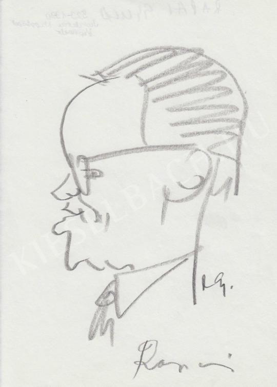  Rózsahegyi, György - Portrait of Gyula Rapai Politician, Publisher's Director painting