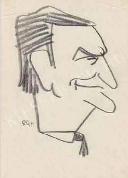  Rózsahegyi, György - Portrait of Reischl Prof. (1970s)