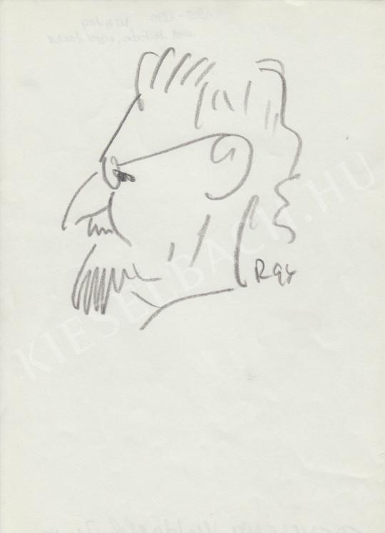  Rózsahegyi György - Trencsényi-Waldapfel Imre történész portréja festménye