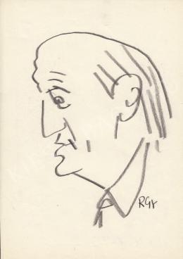  Rózsahegyi György - Ilku Pál politikus portréja (1970-es évek)