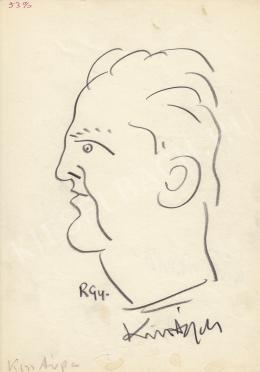  Rózsahegyi, György - Portrait of Árpád Kiss Botanic, Chemic 