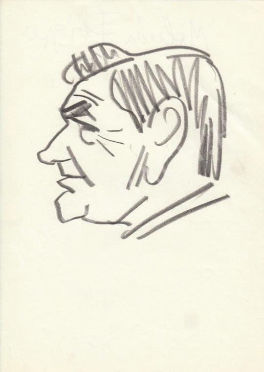 For sale  Rózsahegyi, György - Portrait of Frigyes Molnár Writer 's painting
