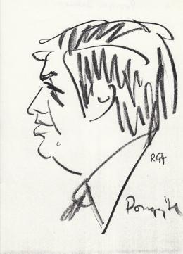  Rózsahegyi, György - Portrait of Imre Pozsgai Politician (1980s)