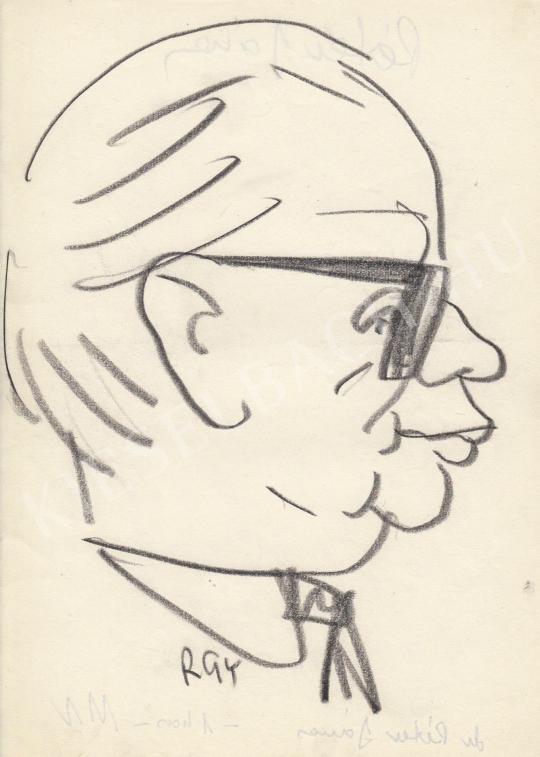  Rózsahegyi, György - Portrait of János Péter Politician painting