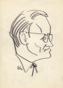  Rózsahegyi, György - Portrait of István Sarlós Politician (1960s)