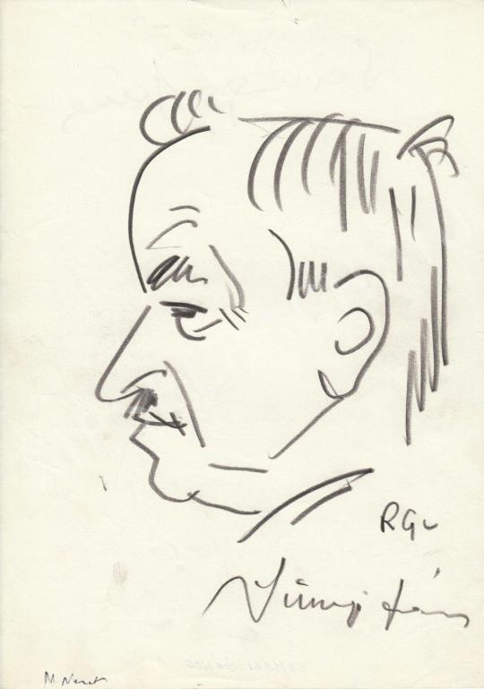 For sale  Rózsahegyi, György - Portrait of János Sümegi Physician 's painting