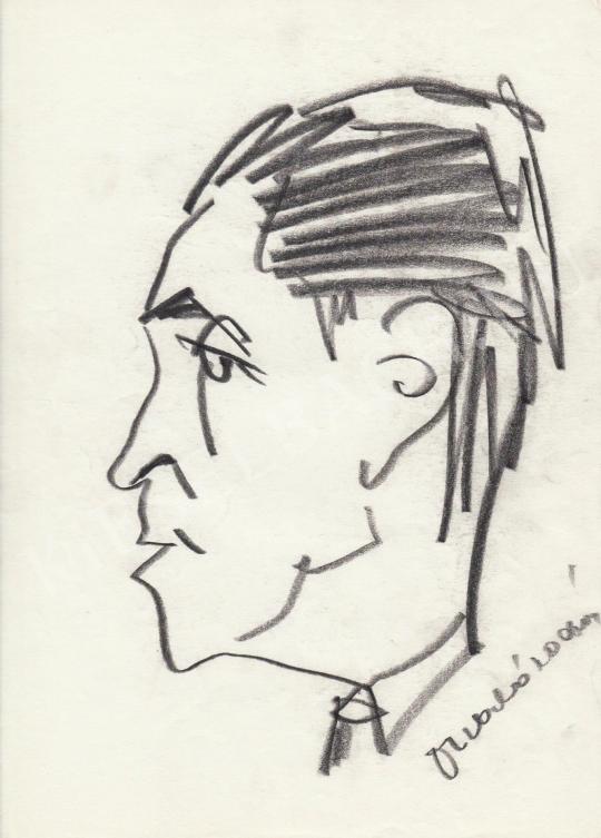 Eladó  Rózsahegyi György - Szabó Zoltán író portréja festménye
