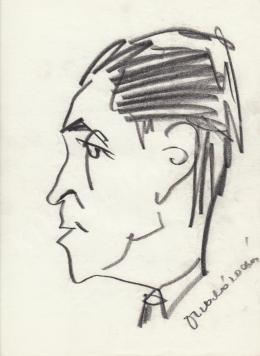  Rózsahegyi György - Szabó Zoltán író portréja 