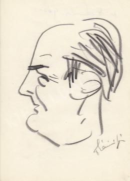  Rózsahegyi, György - Portrait of Géza Szénási Jurist (1960s)