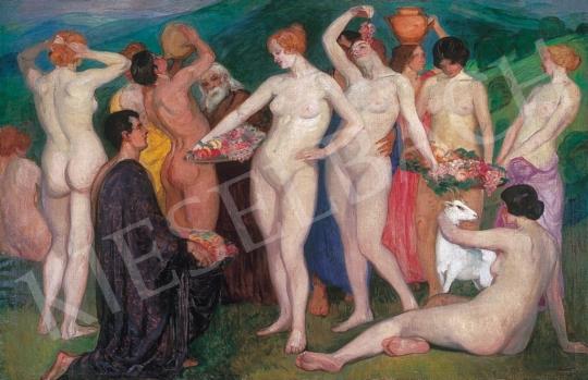 Borszéky, Frigyes - Celebration of Youth | 11th Auction auction / 184 Lot