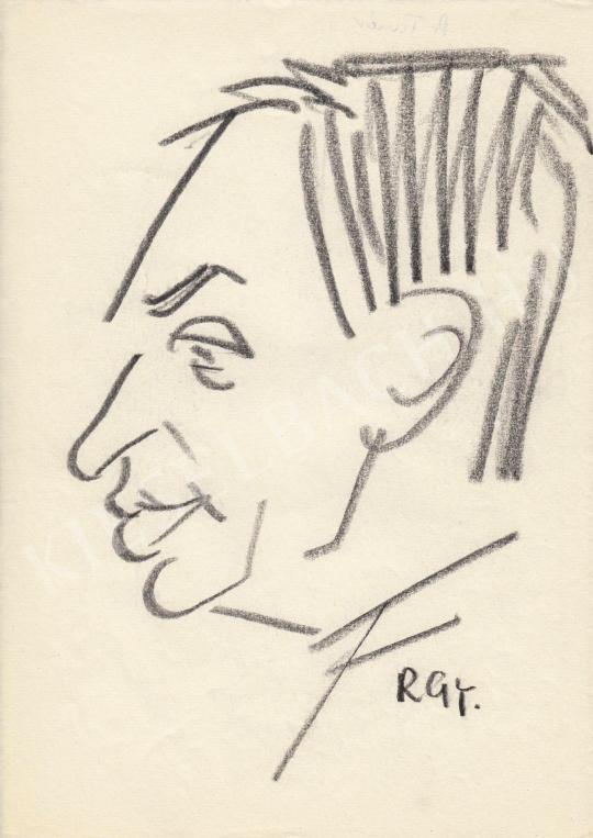  Rózsahegyi György - dr. Tímár Mátyás, a Magyar Nemzeti Bank elnökének portréja festménye