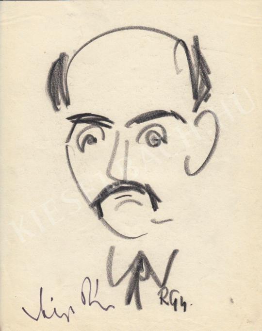 For sale  Rózsahegyi, György - Portrait of Péter Vályi Politician 's painting