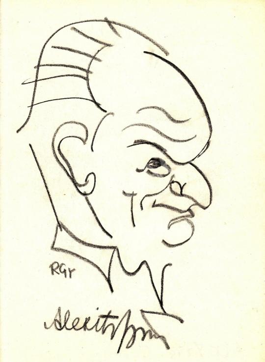  Rózsahegyi, György - Portrait of György Alexits Mathematician painting