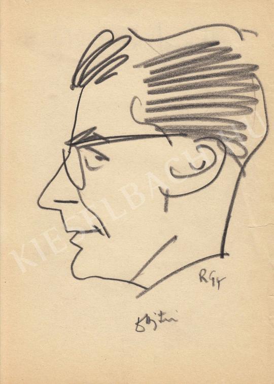 Eladó  Rózsahegyi György - dr. Ajtay Miklós politikus portréja festménye