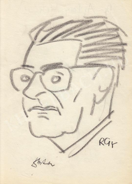 Eladó  Rózsahegyi György - dr. Ajtay Miklós politikus portréja festménye