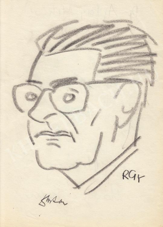 For sale  Rózsahegyi, György - Portrait of Miklós Ajtay dr. Politician 's painting