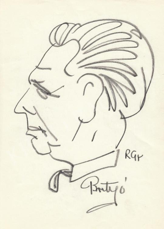 For sale  Rózsahegyi, György - Portrait of János Brutyó Politician 's painting