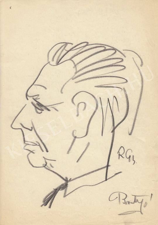 For sale  Rózsahegyi, György - Portrait of János Brutyó Politician 's painting