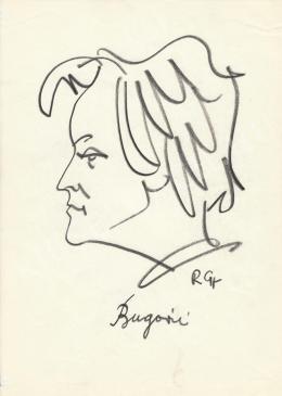  Rózsahegyi, György - Portrait of Jánosné Bugán Katalin Végh (1960s)