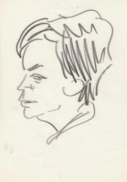  Rózsahegyi, György - Portrait of Lászlóné Erdei Politician (1970s)