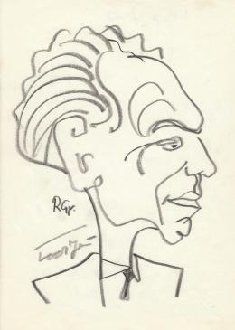  Rózsahegyi, György - Portrait of Jenő Fock Politician 
