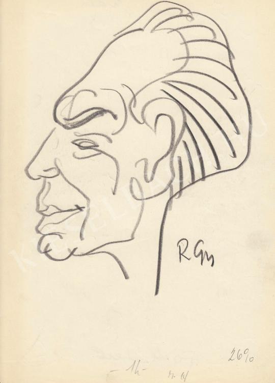  Rózsahegyi, György - Portrait of Jenő Fock Politician painting