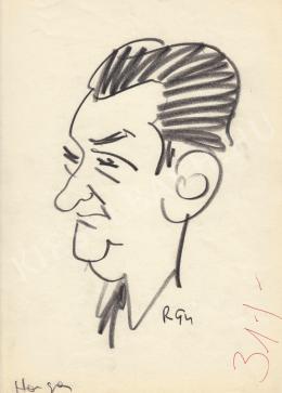  Rózsahegyi, György - Portrait of Béla Horgas Poet, Writer 