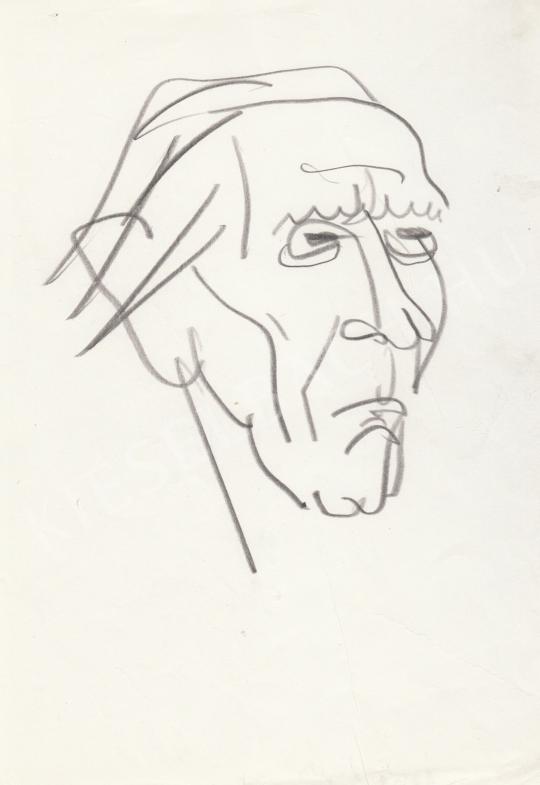  Rózsahegyi, György - Portrait of Lajos Áprily Poet painting