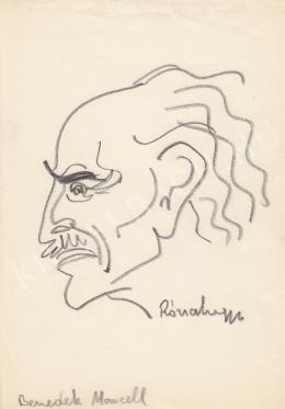  Rózsahegyi, György - Portrait of Marcell Benedek Writer 