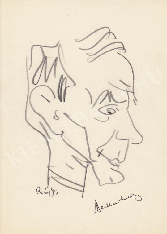  Rózsahegyi, György - Portrait of András Berkesi Writer, Politician painting