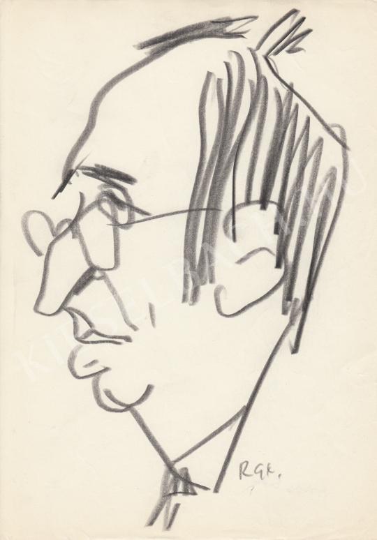 For sale  Rózsahegyi, György - Portrait of Endre Darázs Poet, Writer 's painting