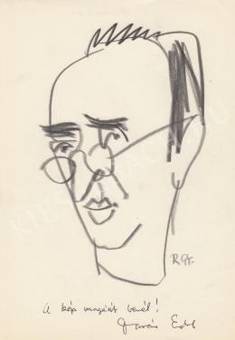  Rózsahegyi György - Darázs Endre író, költő portréja 