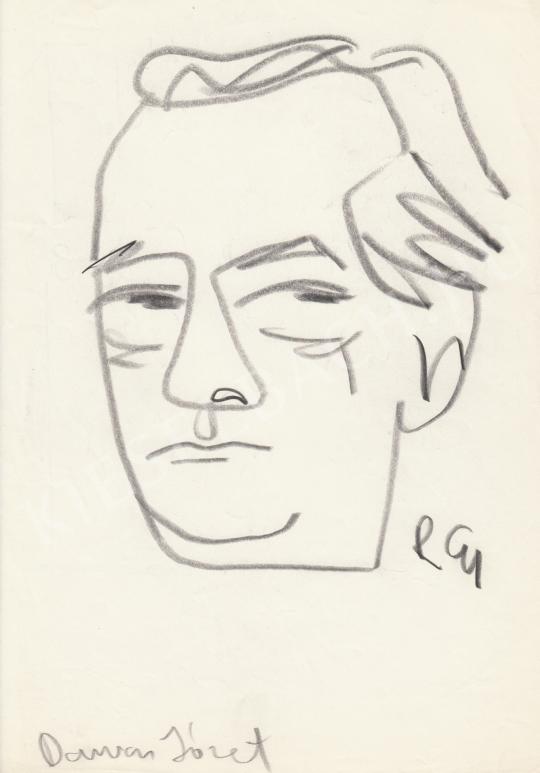 For sale  Rózsahegyi, György - Portrait of József Darázs Politician, Writer 's painting