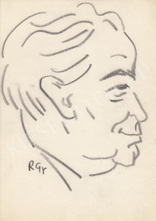  Rózsahegyi, György - Portrait of József Darázs Politician, Writer painting