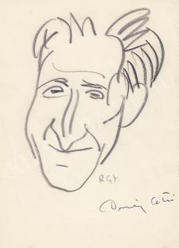  Rózsahegyi, György - Portrait of Ottó Demény Poet (1970s)