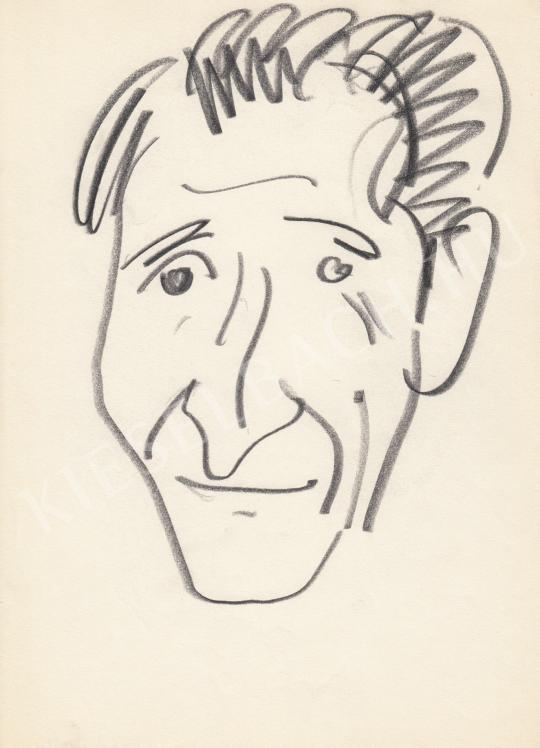 For sale  Rózsahegyi, György - Portrait of Ottó Demény Poet 's painting