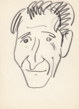  Rózsahegyi, György - Portrait of Ottó Demény Poet 
