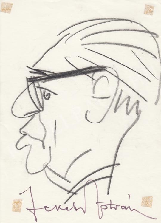 For sale  Rózsahegyi, György - Portrait of István Fekete Writer 's painting