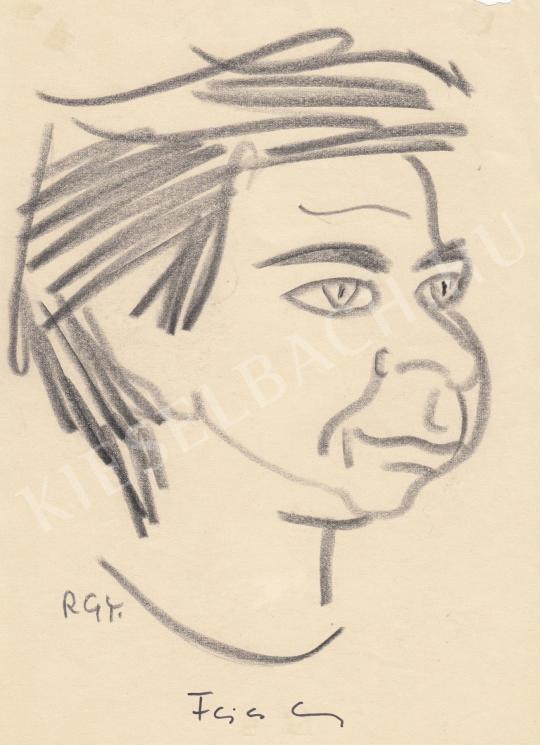 For sale  Rózsahegyi, György - Portrait of Endre Fejes Writer 's painting